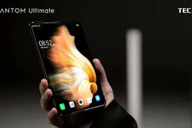 传音TECNO发布双面可卷概念手机！屏幕可伸展开来图片