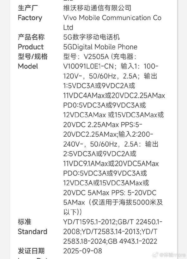 iQOO两款新机通过认证