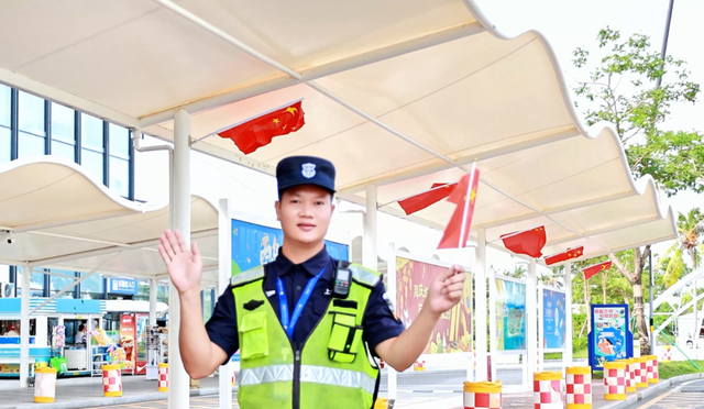 今天，在三亚“花式”表白祖国！