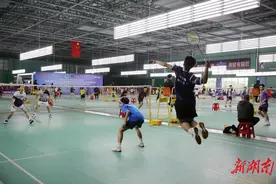 613名羽球小将在长沙挥拍竞技，26个冠军出炉图片