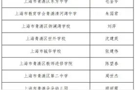 喜报！青浦区再添11名正高级教师！图片