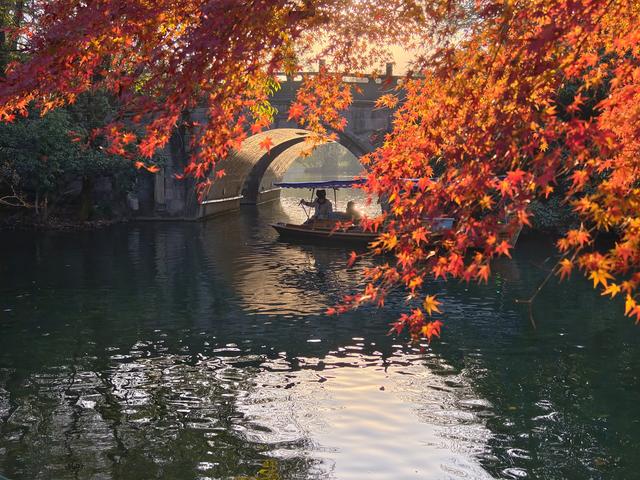 0元追！杭州徒步圈最强“顶流”上新，大片红枫爆红了