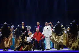 龙啸狮吼“八里嗡” 纪念豫剧大师李斯忠诞辰100周年演出举行图片