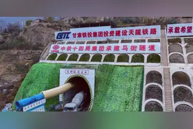 【甘快看】天陇铁路：甘肃南向通道新动脉，助推区域经济高质量发展图片