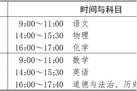 定了！南京市2025年中考招生政策发布图片