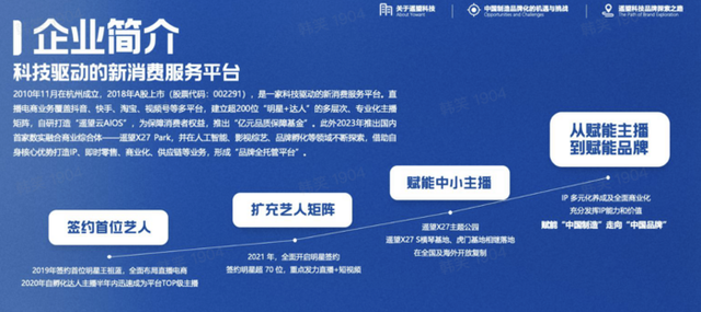 遥望科技董事长兼CEO谢如栋：“遥望科技+艺人IP+超级工厂”共创新消费品牌