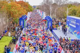 5000余名跑者相约崇明，2025上海长江半程马拉松燃情完赛图片