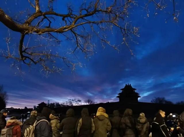 今早北京绝美朝霞，来了！