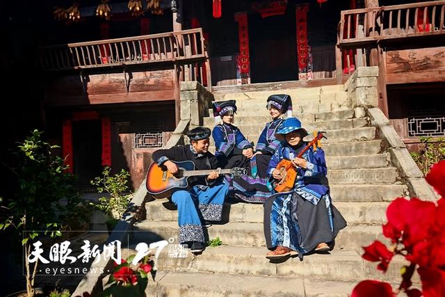 惠水好花红乡村旅游景区，文化活动拉升冬游热度