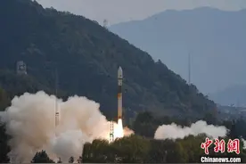 海哨一号卫星发射 快舟一号甲火箭“升级版”首飞成功图片