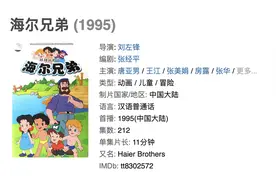 动画片《海尔兄弟》续集最新进展图片