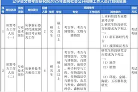 辽宁省又一批事业单位公开招聘！具体要求公布图片