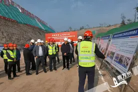 万开达全线路基高边坡防护工程首件通过验收图片