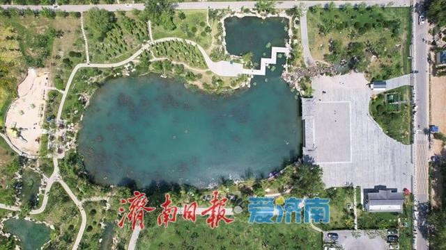 一年四季 泉在济南丨“白泉涌沙”景观再现 生态修复美景醉游人
