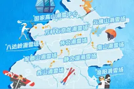 冬至日到，北京滑雪地图来了图片