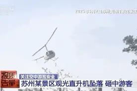 景区直升机坠落致1死4伤！“黑飞”公司无资质，竟敢带游客上天？！图片