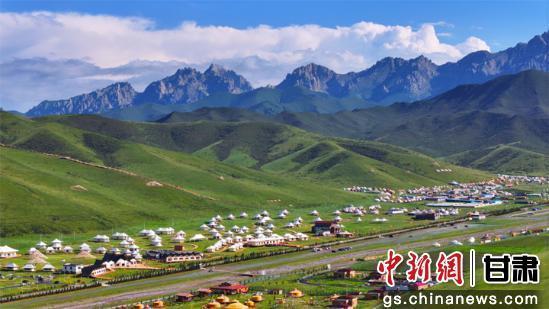 中新武威观 | 雨润抓喜秀龙：彩虹牧歌 绿野仙踪