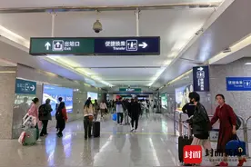 15分钟→5分钟 成都西站便捷换乘通道今日启用图片