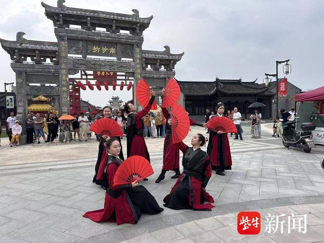 双节同庆烟火旺！如东栟茶古镇“食艺”联动客如潮