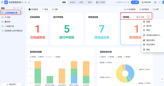 钉钉AI表格如何革新项目经理工作流