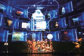 博物馆里演“大戏”图片