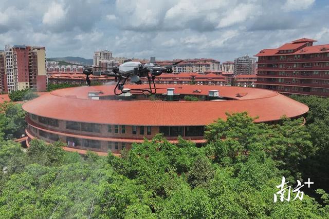 梅县区采用“数字+低空”开展蚊媒消杀，筑牢智慧防控屏障