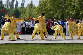 3000余人共“武”太极拳 2024全民太极大会北京园博园启幕图片