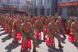 东光县举行2025年上半年新兵欢送大会图片