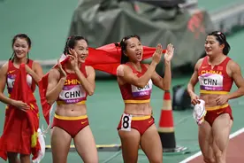 广东女“飞人”梁小静：请大家在巴黎欣赏我们的跑姿图片