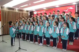 守护幸福 祝福祖国——灵宝市实验小学举行迎国庆合唱比赛图片