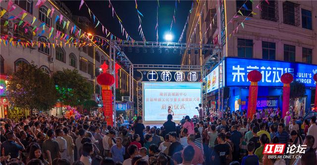 【每日一图@湖南】醉美隆回金石桥，畅享夏夜的味道