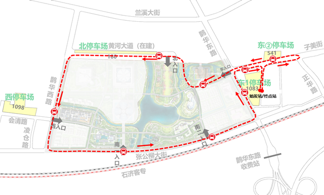 国庆长假来逛鹊山生态文化区，这份交通攻略请收好