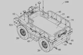都市车界丨比亚迪全地形车申请专利，顶部换气以增加涉水深度图片