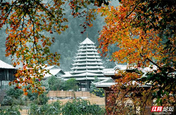 山水为幕，侗寨为景！看湖南上湘村如何美成“向往的生活”
