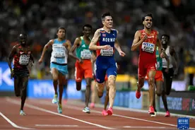 田径世锦赛｜男子5000米决赛赛况图片