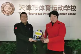 记者天津探营——首次参加全运会 兰州女排“拼”了图片