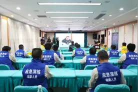 重庆酉阳县：开展大面积停电联合应急演练图片