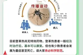 一周新增497例登革热病例！可入侵大脑，会二次感染！广州疾控重要提醒图片