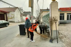 惠民县皂户李镇：人人动手大扫除 干干净净迎春节图片