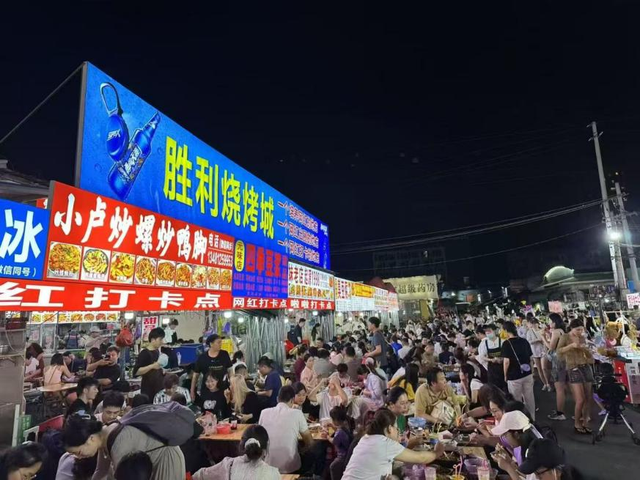 柳北烟火｜国庆中秋不挤人！柳北胜利街道 1 天 1 晚游：江边日落 + 网红夜市美食解锁小众快乐