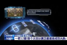 首个太空计算卫星星座成功入轨 中国星座点亮“AI”星云图片