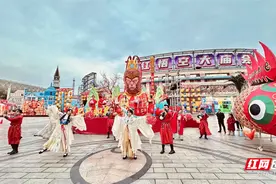 首个非遗春节去哪玩？长沙世界之窗邀你来逛庙会感受年味图片