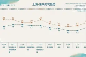上海明后天将有大暴雨，或为1981年以来11月最大降雨图片