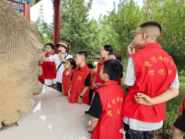 “红色星火·少年接力”庆阳市博物馆第八届小小讲解员暑期研学之旅圆满举行