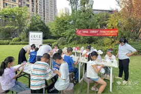 执画笔，传国粹——这场亲子手工活动让非遗脸谱跨越千年来“相聚”图片