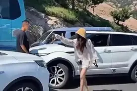 女司机身份公布！青岛警方通报“路虎司机逆行打人”事件图片