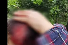头破血流，广州一地天降啤酒瓶，阿姨被砸中图片