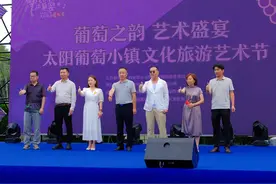 西安长安区太阳葡萄小镇文化旅游艺术节启幕图片