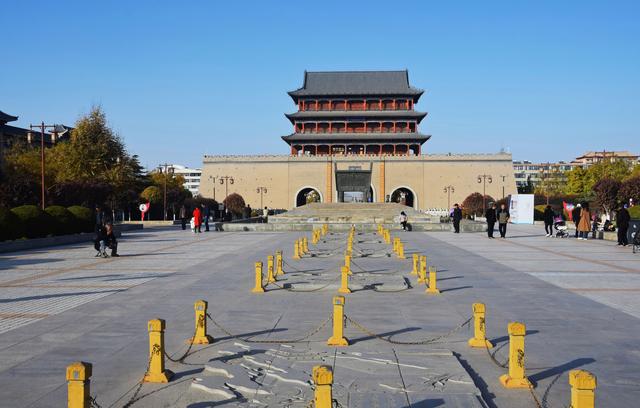 组图丨武威南城门之初冬清韵