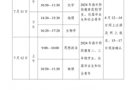 4月12日起报名，广东2024年第二次普高学考安排出炉图片